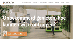 Desktop Screenshot of hakado.nl